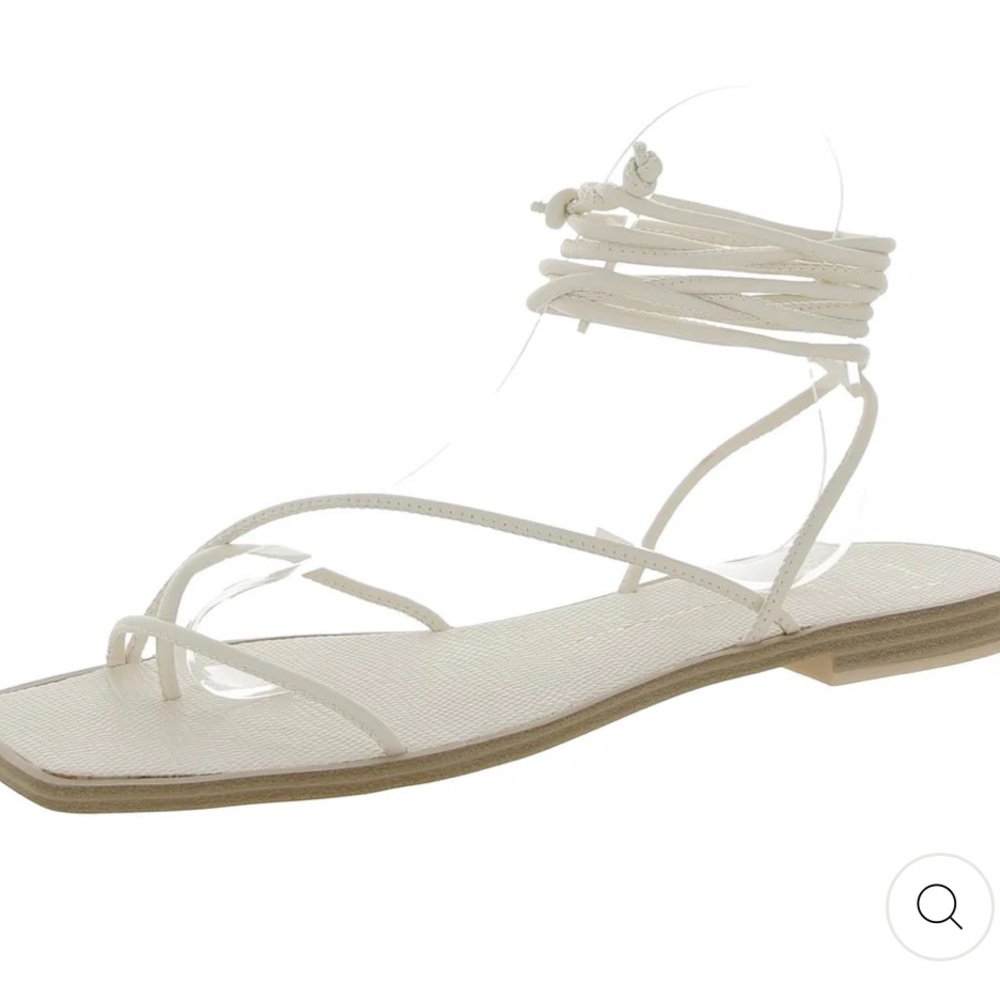 DOLCE VITA Ivette White Wrap Sandal